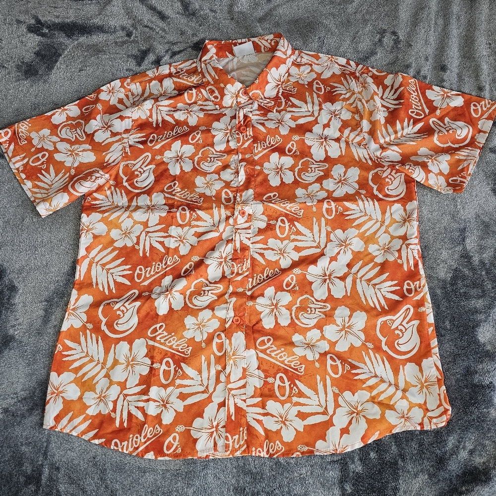 Baltimore Orioles 2022 Hawaiian Shirt Stadium Exclusive SGA Brand New